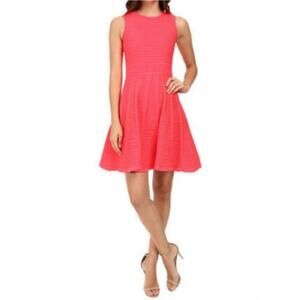 Ted Baker London Malou Ottoman Vibrant Pink Dress TED 2 (US 6) never worn